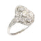 Bague 55 Géométrie en lumière : une bague Art déco en platine et diamant des années 1920 58 Facettes 25282-0064