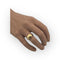 Bague 49 Bague chevalière à motifs en or jaune 18k 58 Facettes 149053861
