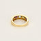 Bague jonc matelassée sertie de quartz de couleurs