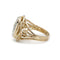 Bague 53 Bague - Or jaune et diamants rose cut 58 Facettes 1022