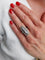 Bague 57 Bague Art Déco saphirs et diamants 58 Facettes 091371