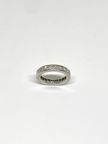 Bague Alliance diamants tour complet 2,48 carats 58 Facettes