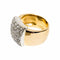Bague 52 Bague jonc pavage diamants 58 Facettes 1-1663/1