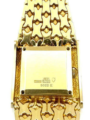 Montre SCHLEGEL & PLANA / GAY Frères - Importante montre vintage or jaune et lapis 58 Facettes