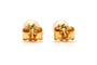 Boucles d'oreilles Boucles d'oreilles contemporaines serties de perles en or jaune 18 carats 58 Facettes 23332