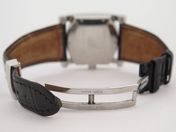 Montre montre BULGARI assioma aa48s 48mm acier bracelet croco automatique 58 Facettes 270919