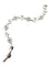 Bracelet CARTIER. Collection "Himalia", bracelet or blanc 18K et diamants 58 Facettes