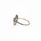 Bague 53 Bague marguerite ancienne diamants or blanc 58 Facettes LMB-277