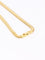 Collier Collier chaine vintage or jaune maille plate 58 Facettes 1131.4
