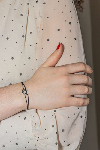 Bracelet Dinh Van Bracelet Cordon Cible Or blanc 58 Facettes 3548156CN