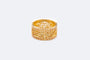 Bague Oro Giallo / 12 Bague en or jaune 58 Facettes anl195