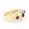Bague 52.5 Bague diamant tourmaline rose verte 58 Facettes G4279