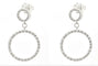 Boucles d'oreilles Boucles d'oreilles créoles avec diamants 58 Facettes
