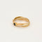 Bague 57 Bague or jaune et améthyste 58 Facettes MON0946