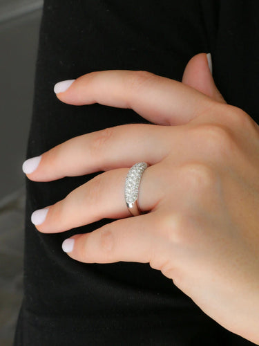 Bague Bague jonc diamants 1 carat 58 Facettes J357