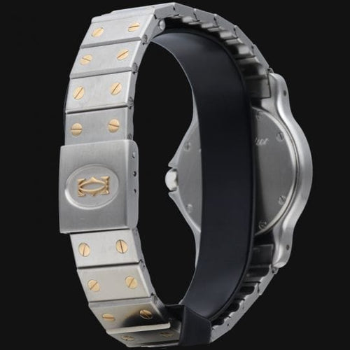 Montre Cartier Montre Santos Ronde Octagon 58 Facettes MT41460
