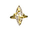 Bague Bague Marquise Art Nouveau diamants perles fines 58 Facettes A10547