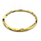 Bracelet SOHO 18K GOLD ENAMEL Golden Calligraphic Stripe Bangle Bracelet 58 Facettes