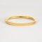 Bracelet Jonc ouvrant or jaune 58 Facettes CLA0354