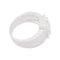 Bague 52 Bague moderniste en or blanc, diamant. 58 Facettes 33844