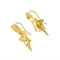 Boucles d'oreilles Boucles d'oreilles pendantes feuilles 58 Facettes 34516