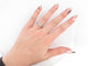 Bague 53 bague MAUBOUSSIN solitaire chance of love n1 or blanc diamant 58 Facettes 259023