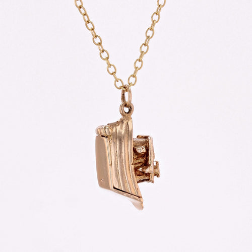 Pendentif Breloque Arche de Noé or jaune 58 Facettes CVP163