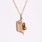 Pendentif Breloque Arche de Noé or jaune 58 Facettes CVP163