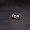 Bague Bague trilogie de diamants  sertie sur or jaune 58 Facettes