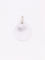Pendentif Médaille amour AUGIS ronde or blanc Plus qu'hier moins que demain diamant rubis 58 Facettes J630