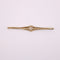 Broche Broche Art déco Diamants Deux ors 58 Facettes