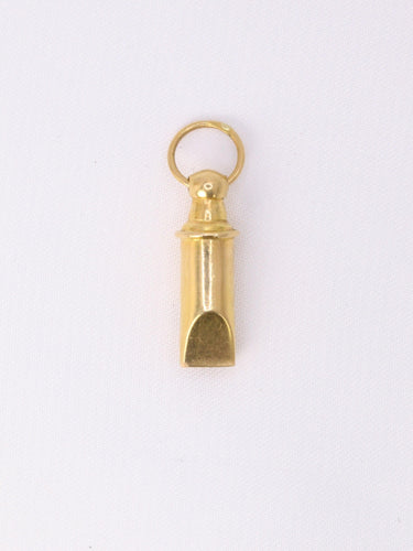Pendentif Pendentif charms sifflet vintage or jaune 58 Facettes 1087.4