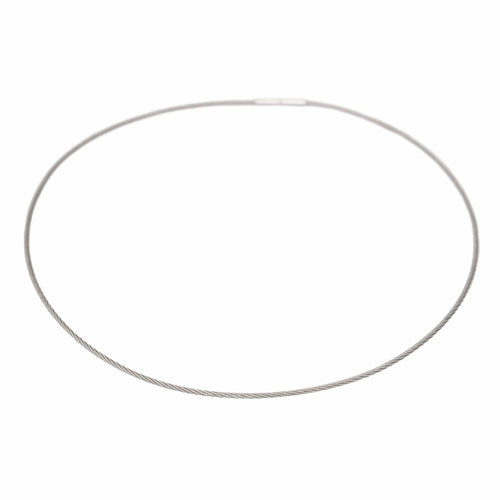 Collier Fred Collier Câble Or blanc 58 Facettes 3073952CN