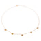 Collier Mellerio Collier Le petit Cactus Or rose Saphir 58 Facettes 3112161CN