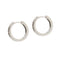 Boucles d'oreilles Boucles d'oreilles créoles avec diamants 58 Facettes 13347