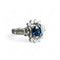 Bague 54 Bague Marguerite en or blanc, saphir 58 Facettes 147