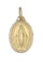 Pendentif ARTHUS BERTRAND - Médaille vierge miraculeuse 58 Facettes 088571