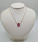 Collier Collier or rose et saphir rose 58 Facettes
