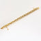 Bracelet Bracelet or jaune et gris 58 Facettes CHAL0324