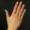 Bague 52 Bague solitaire or rose perle de culture 58 Facettes 17-304C