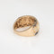 Bague 54 Bague en or jaune avec opale, saphir et diamant 58 Facettes G13968