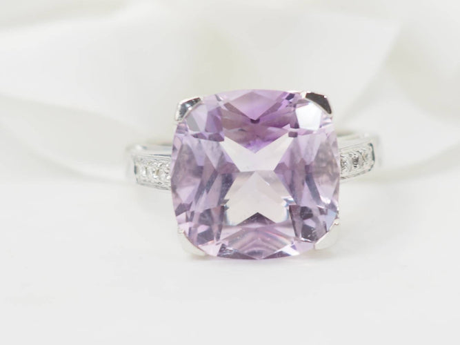 Bague 54 Bague Mauboussin "Gueule d'Amour" en or blanc et diamands 58 Facettes 33211