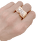 Bague 65 Bague Tank en or jaune, platine, diamants 58 Facettes 34450