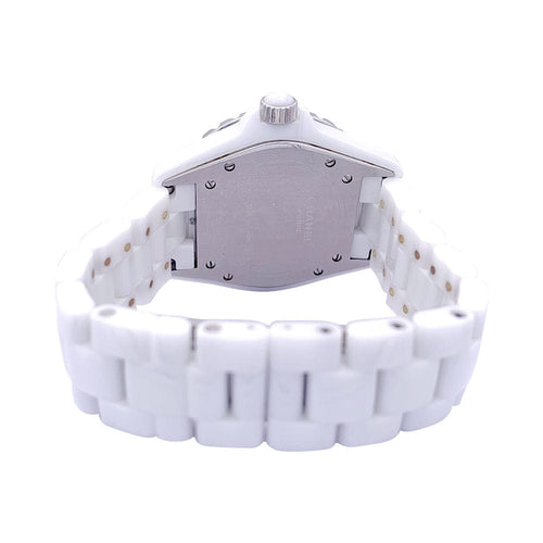 Montre Montre Chanel, "J12" céramique blanche. 58 Facettes 33609