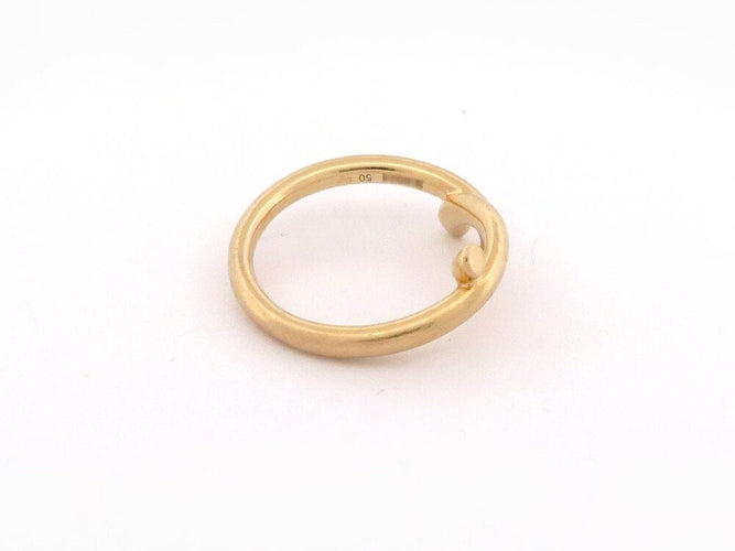 Bague 50 bague CARTIER entrelaces en or jaune 58 Facettes 264060