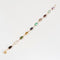 Bracelet Bracelet or jaune et pierre de couleurs 58 Facettes NAR03012
