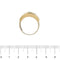 Bague 58 Bague ajourée émeraude et diamants 58 Facettes 36072