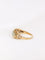 Bague Bague jarretière vintage en or et diamants 58 Facettes J11