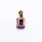 Pendentif Pendentif Or Jaune & Améthyste 58 Facettes