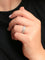 Bague 54 Bague 3 anneaux or blanc diamants 58 Facettes J361